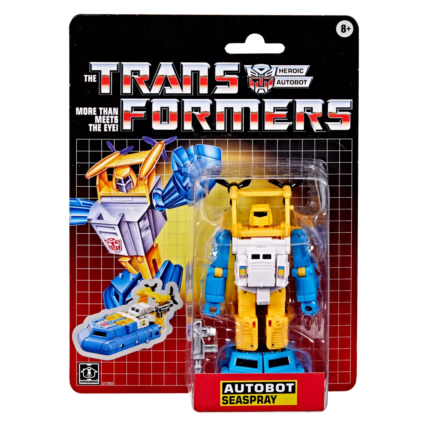 TRANSFORMERS RETRO G1 AUTOBOT SEASPRAY