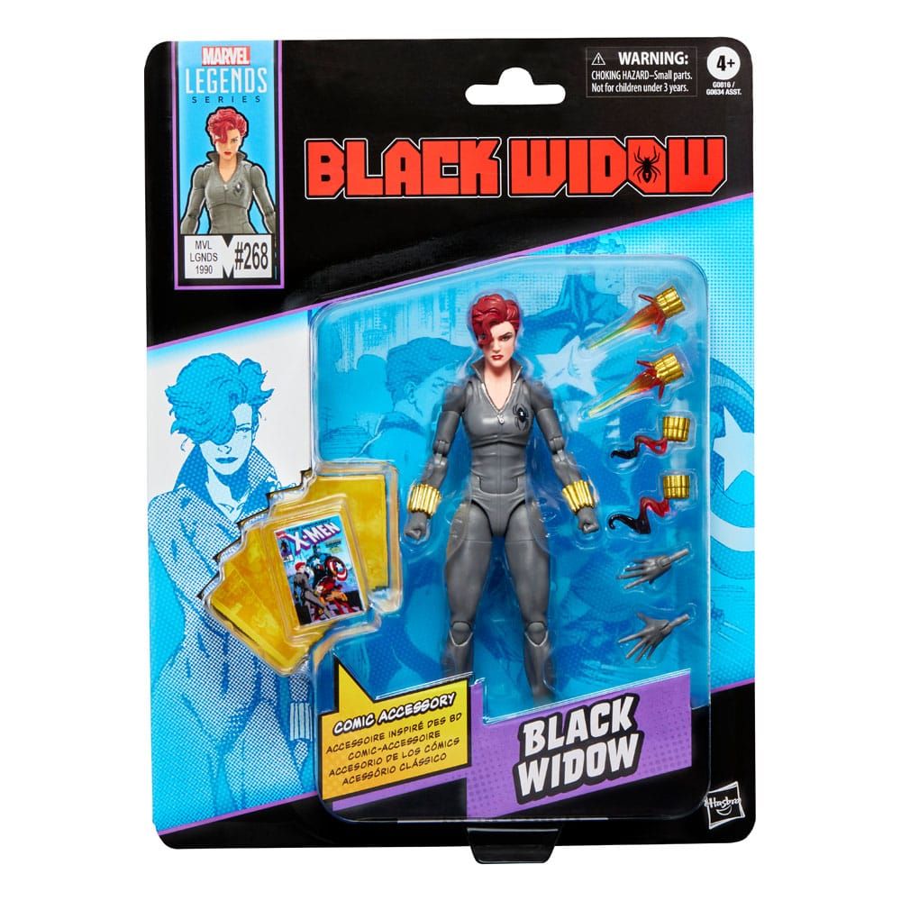 MARVEL LEGENDS RETRO COLLECTION BLACK WIDOW