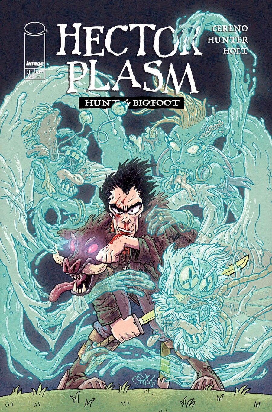 HECTOR PLASM HUNT THE BIGFOOT (2025) #3