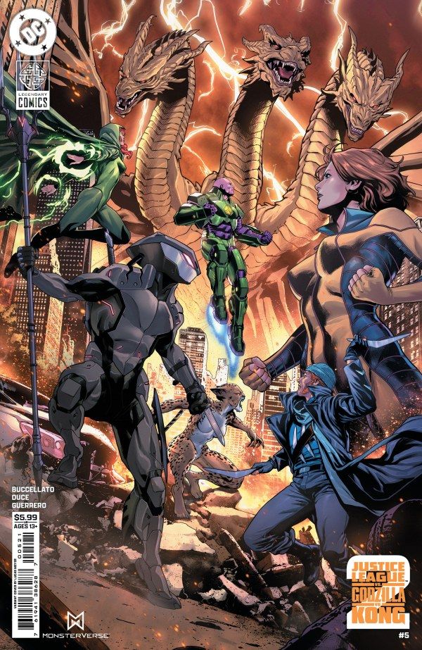 JUSTICE LEAGUE VS. GODZILLA VS. KONG 2 (2025) #5 CVR B