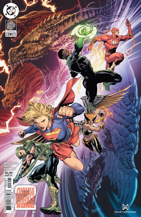 JUSTICE LEAGUE VS. GODZILLA VS. KONG 2 (2025) #6 CVR B