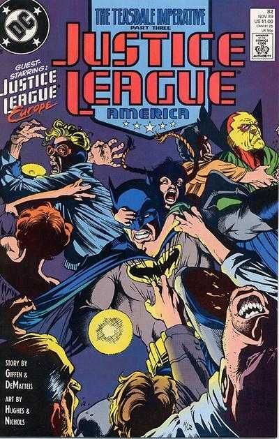 JUSTICE LEAGUE AMERICA (1989) #32