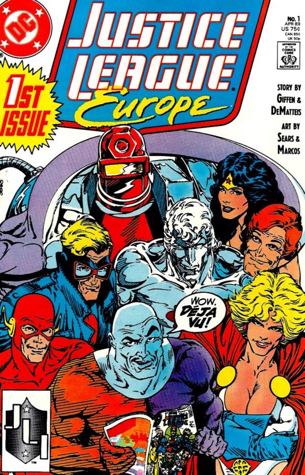 JUSTICE LEAGUE EUROPE (1989) #1