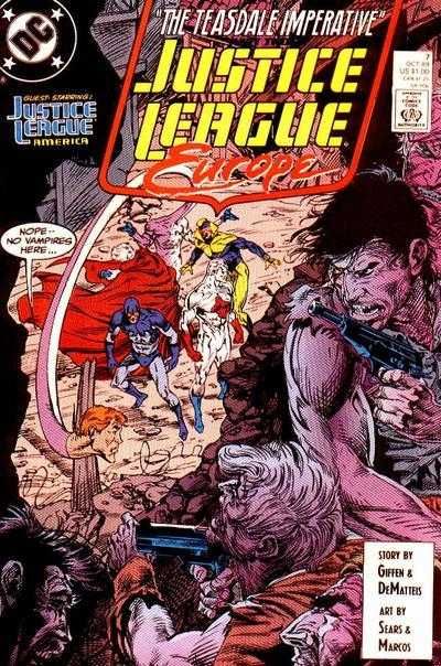 JUSTICE LEAGUE EUROPE (1989) #7