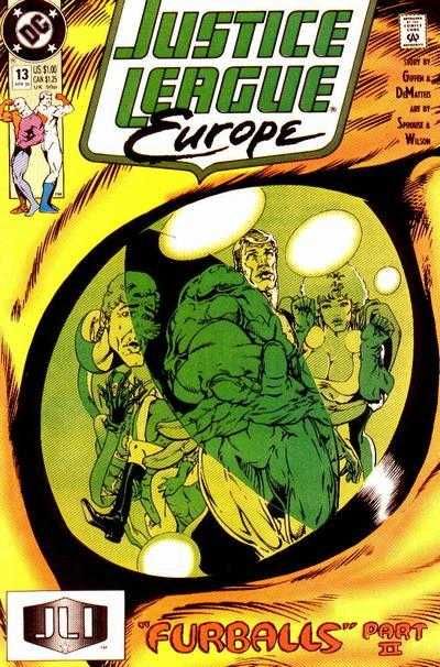 JUSTICE LEAGUE EUROPE (1990) #13