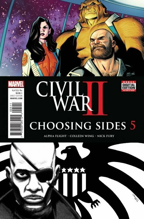 CIVIL WAR II CHOOSING SIDES (2016) #5