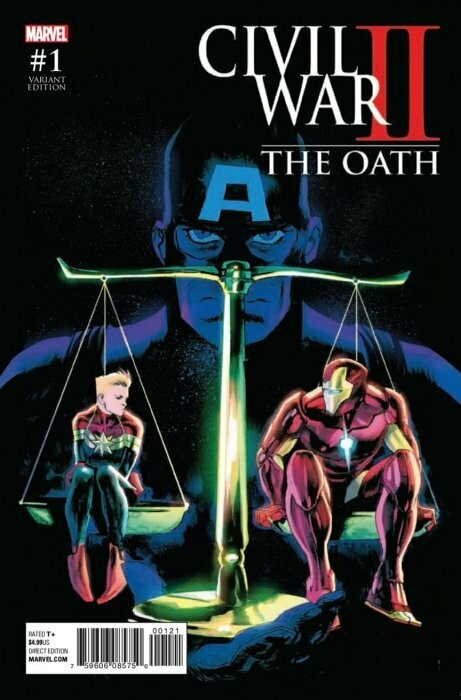 CIVIL WAR II THE OATH (2017) #1  CVR B