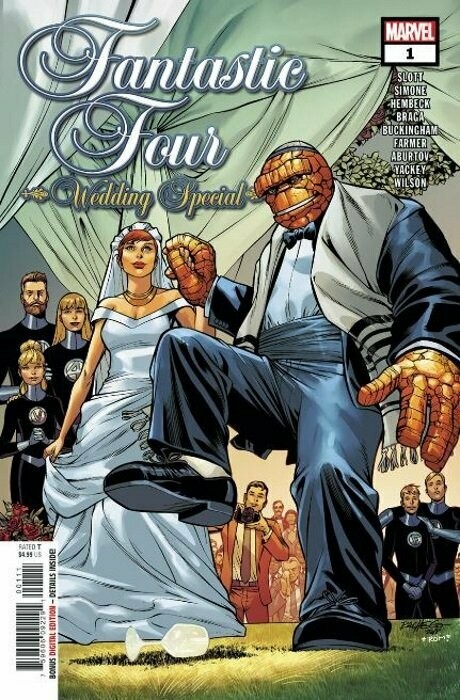 FANTASTIC FOUR: WEDDING SPECIAL (2019) #1