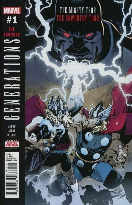 GENERATIONS MIGHTY THOR &amp; UNWORTHY THOR (2017) #1