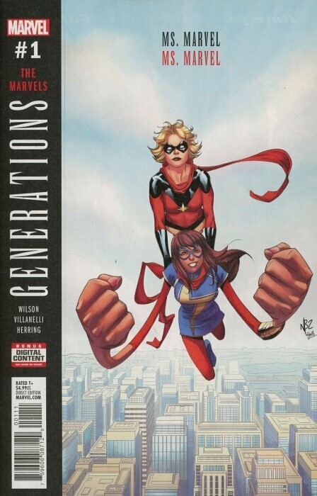 GENERATIONS MS. MARVEL &amp; MS. MARVEL (2017) #1