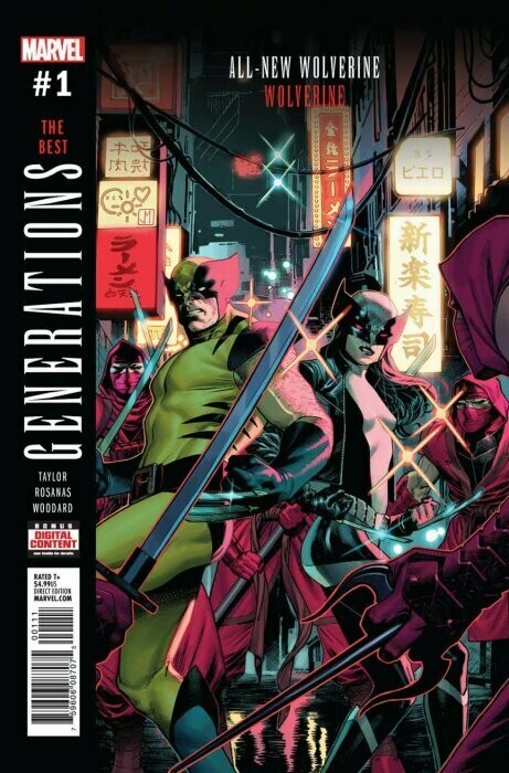 GENERATIONS ALL NEW WOLVERINE &amp; WOLVERINE (2017) #1