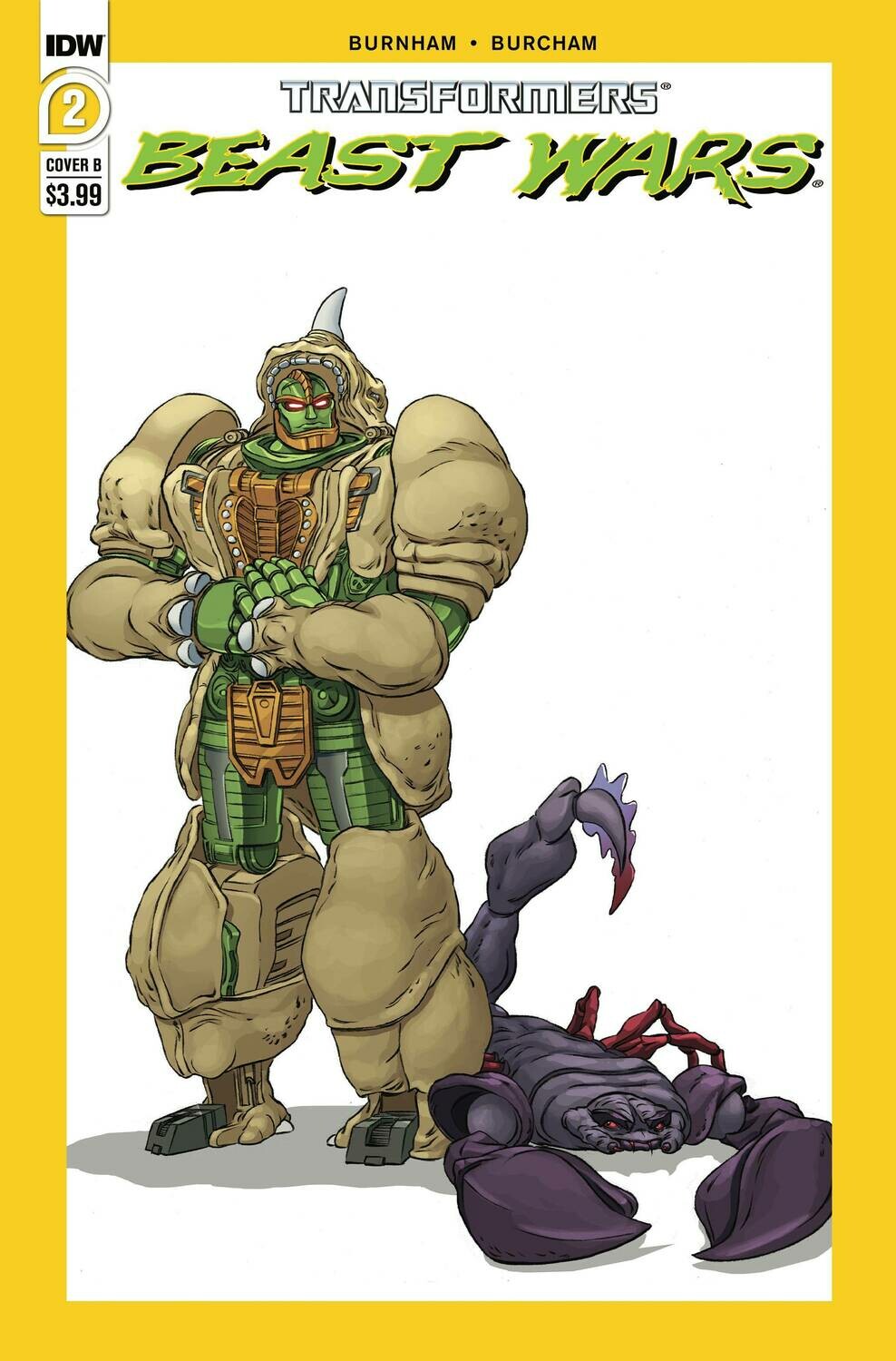 TRANSFORMERS BEAST WARS #2 CVR B