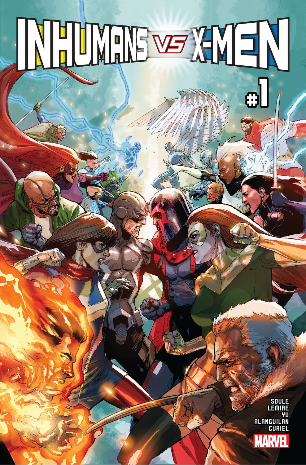 INHUMANS VS X-MEN (2017) #1