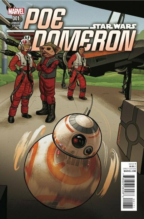 STAR WARS POE DAMERON (2016) #1 CVR G