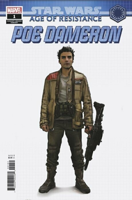 STAR WARS AGE OF RESISTANCE POE DAMERON (2019) #1 CVR E
