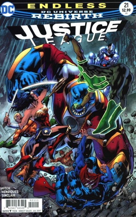 JUSTICE LEAGUE VOL 3 #21