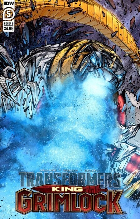 TRANSFORMERS KING GRIMLOCK #5 B