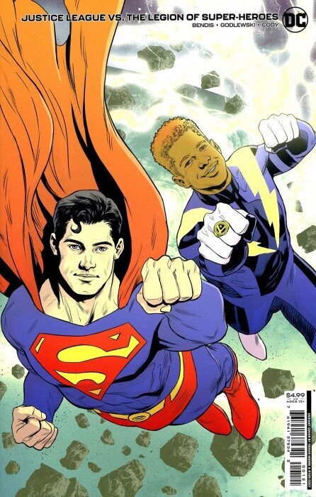JUSTICE LEAGUE VS. THE LEGION OF SUPER-HEROES #1B