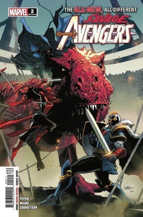 SAVAGE AVENGERS VOL 2 #2