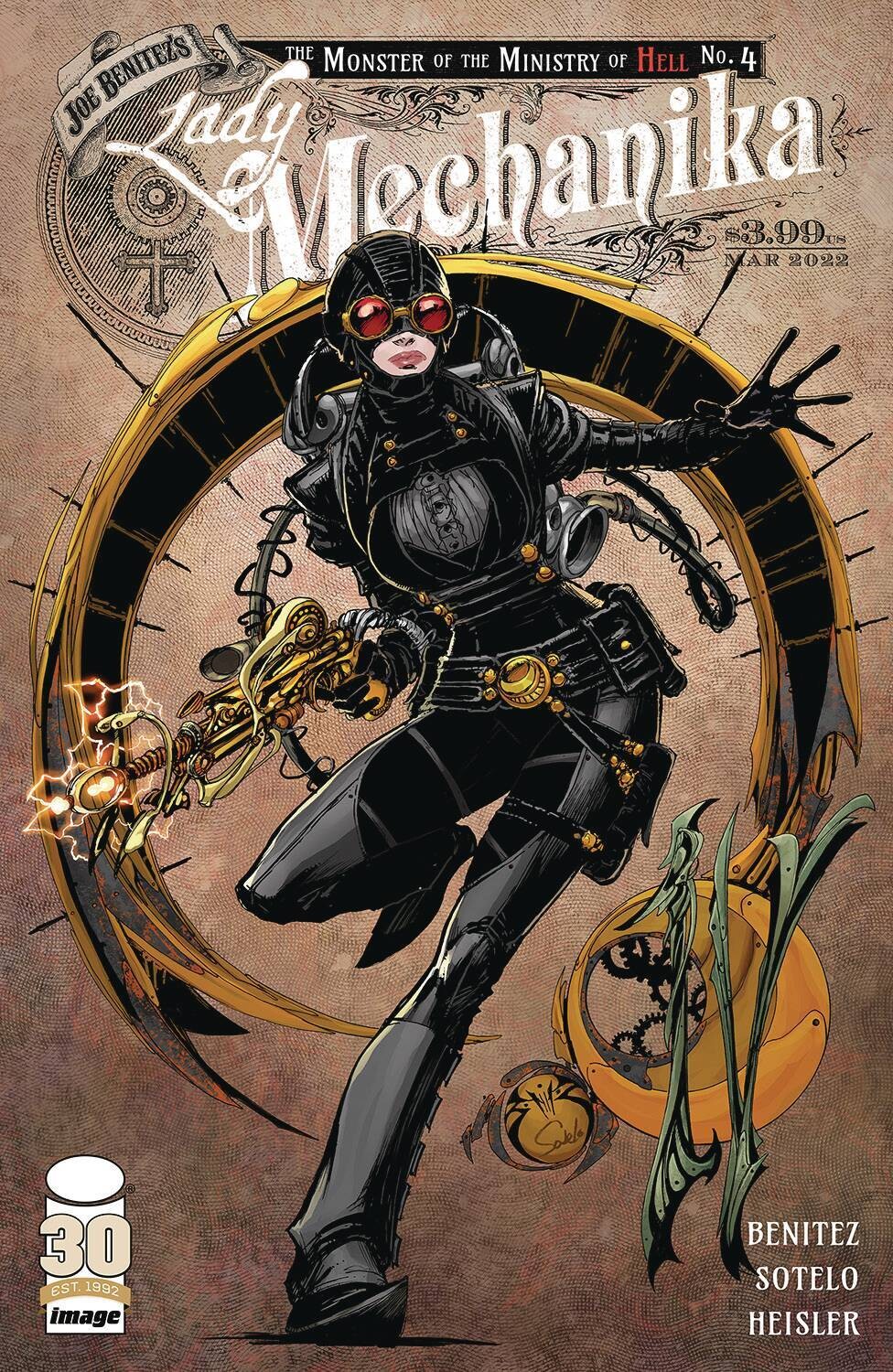 LADY MECHANIKA MONSTER OF MINISTRY #4 CVR A