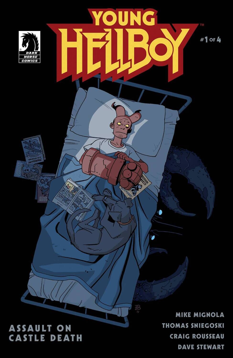 YOUNG HELLBOY ASSAULT ON CASTLE DEATH #1 CVR B