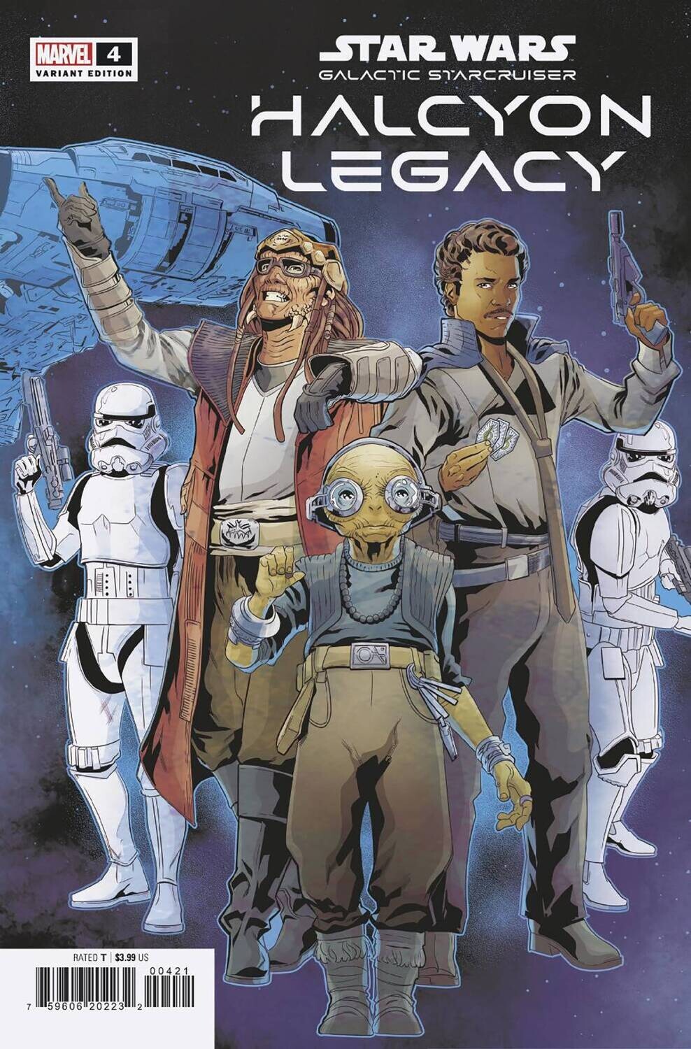 STAR WARS HALCYON LEGACY (2022) #4 CVR B