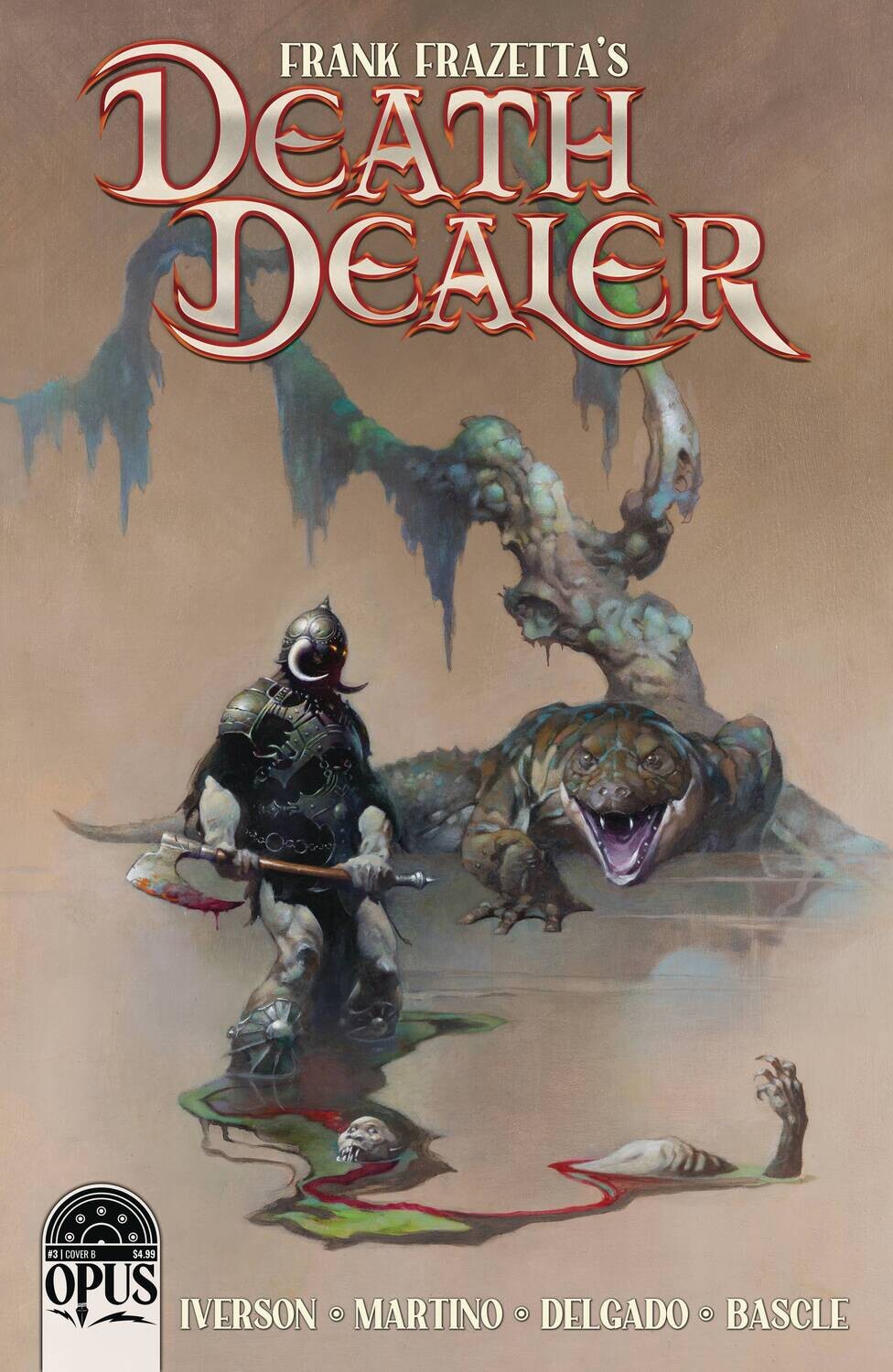 FRANK FRAZETTA DEATH DEALER (2022) #3 CVR B