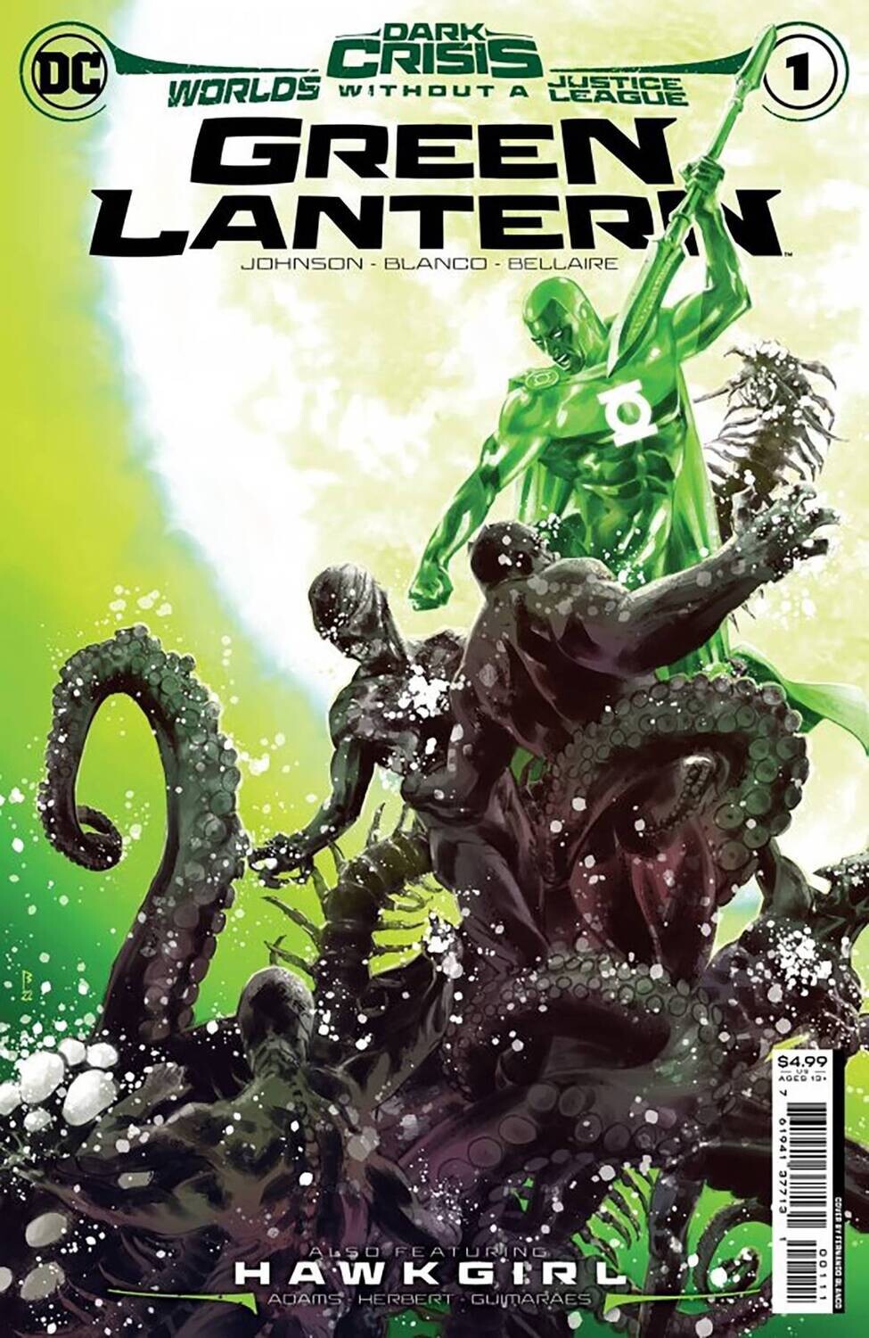 DARK CRISIS WORLDS WITHOUT JUSTICE LEAGUE GREEN LANTERN (2022) #1