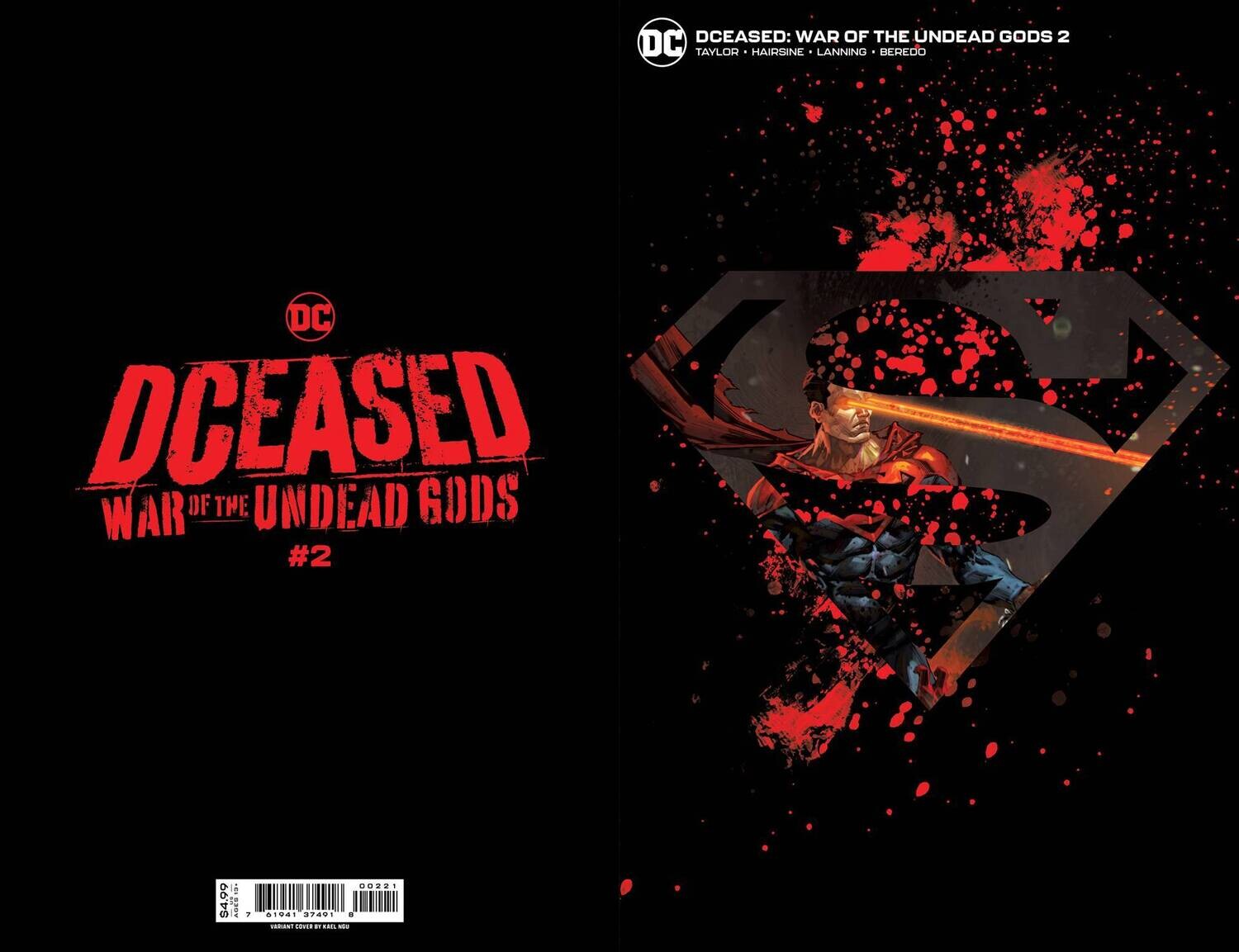 DCEASED WAR OF UNDEAD GODS (2022) #2 CVR B