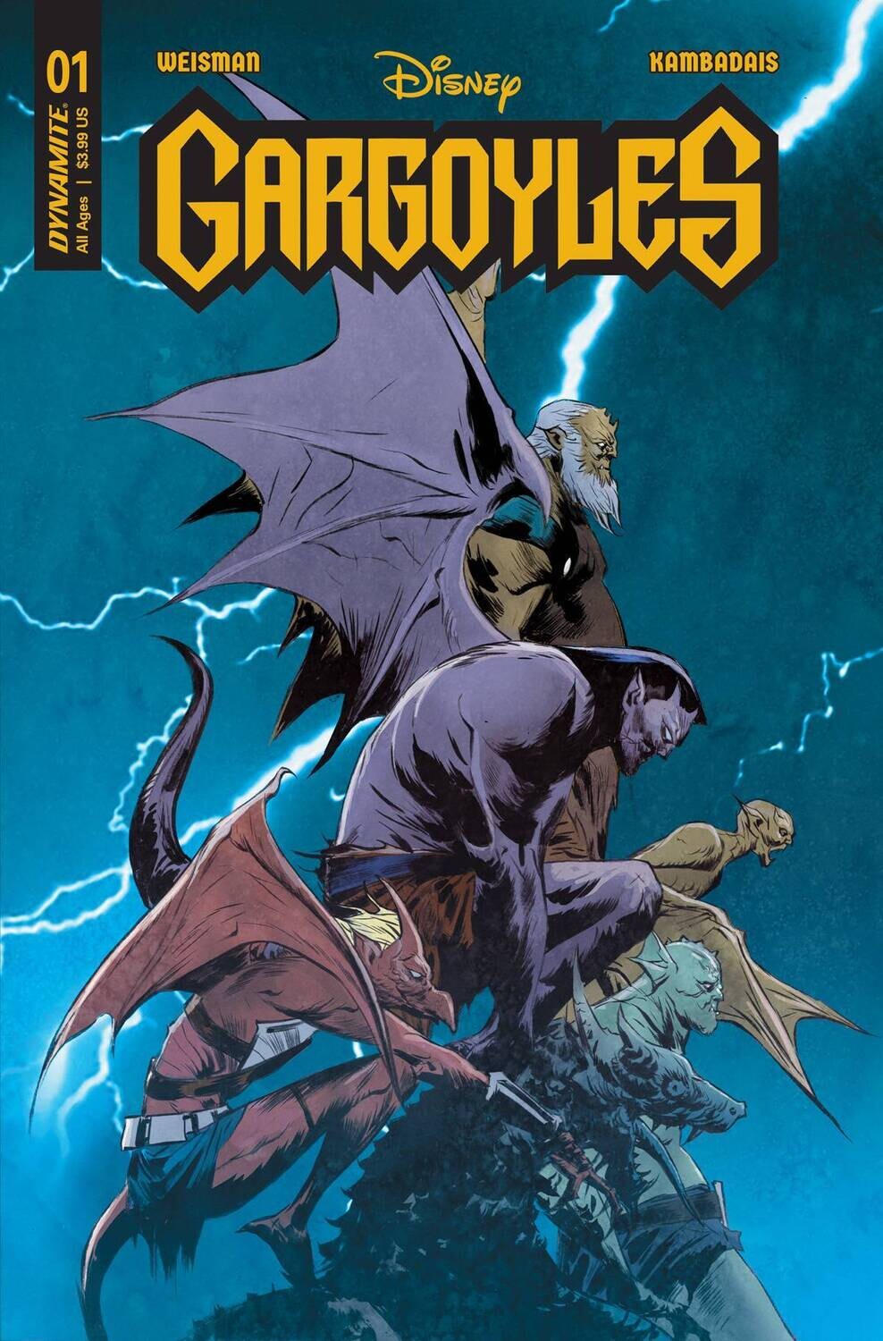 GARGOYLES (2022) #1 CVR E