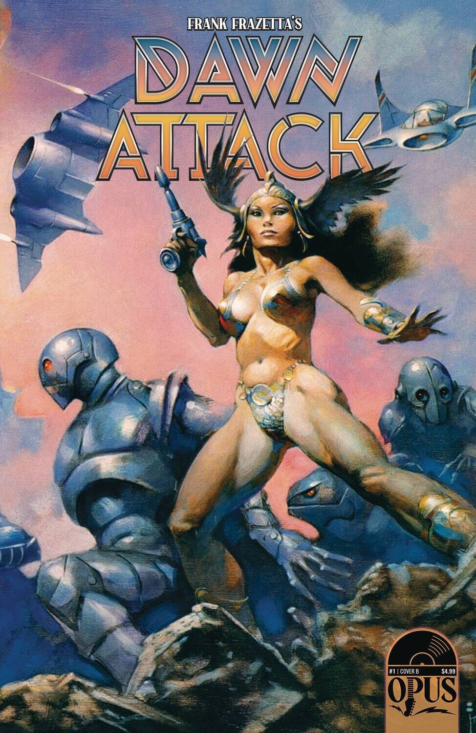 FRANK FRAZETTA DAWN ATTACK (2022) #1 CVR B