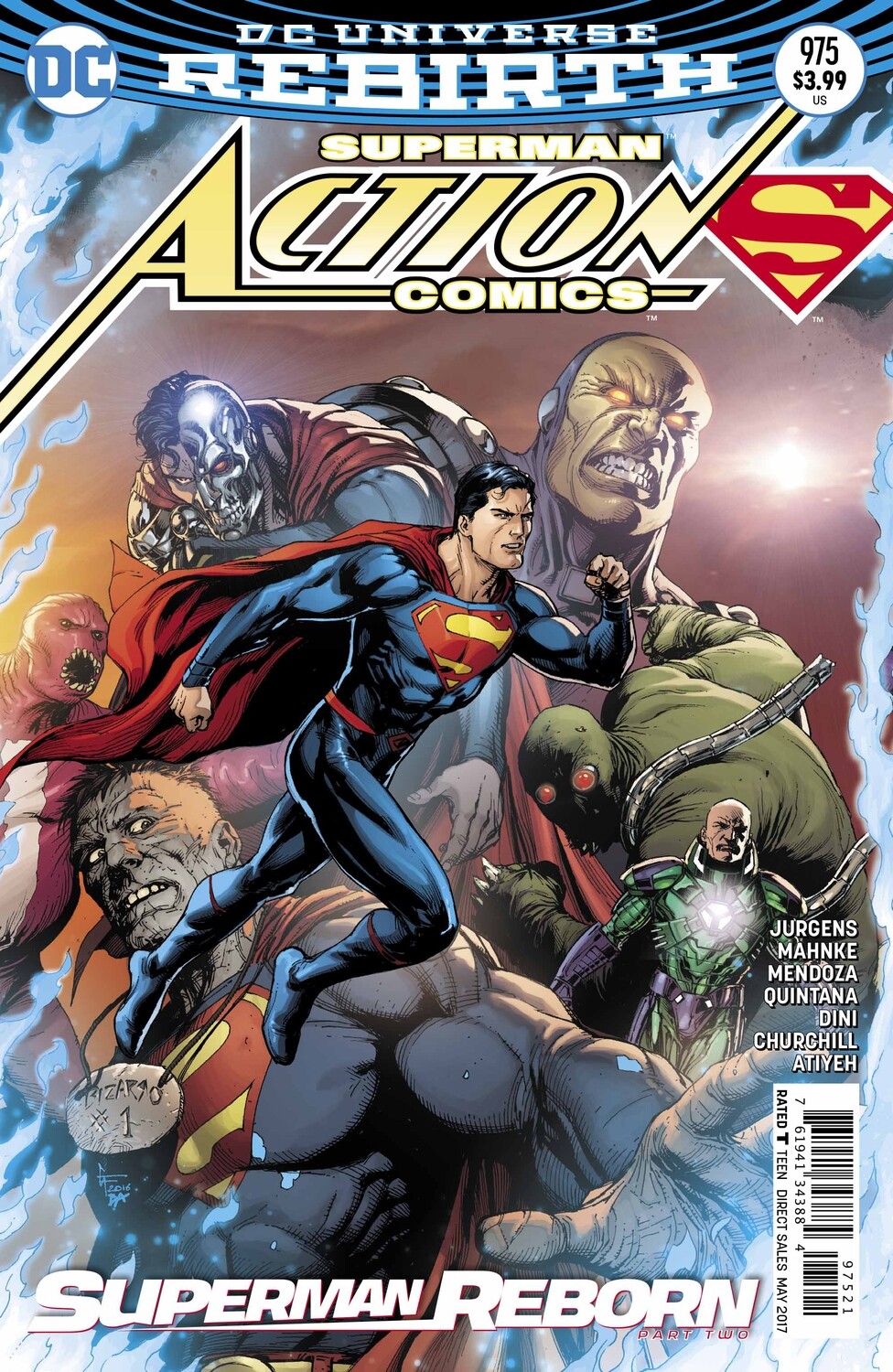 ACTION COMICS VOL 1 #975 CVR B