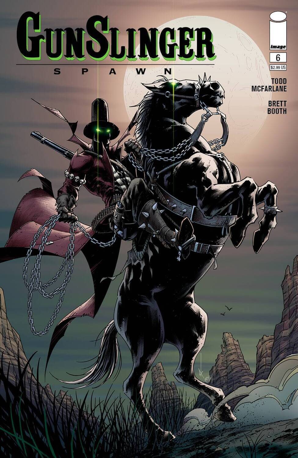 GUNSLINGER SPAWN #6 CVR B