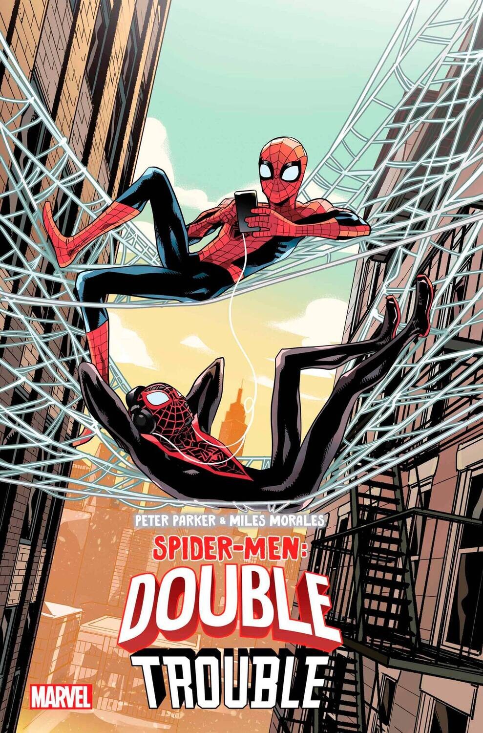 PETER PARKER &amp; MILES MORALES SPIDER-MEN DOUBLE TROUBLE #4 CVR B