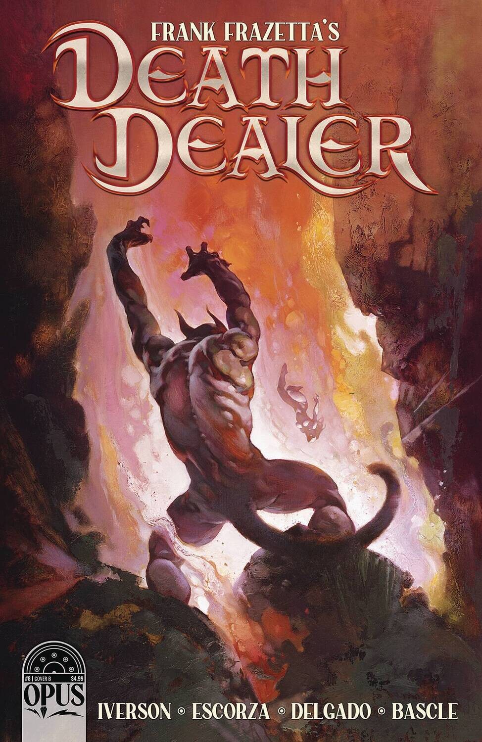 FRANK FRAZETTA DEATH DEALER (2022) #8 CVR B