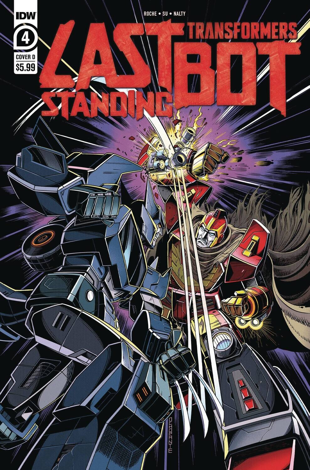 TRANSFORMERS LAST BOT STANDING #4 CVR D