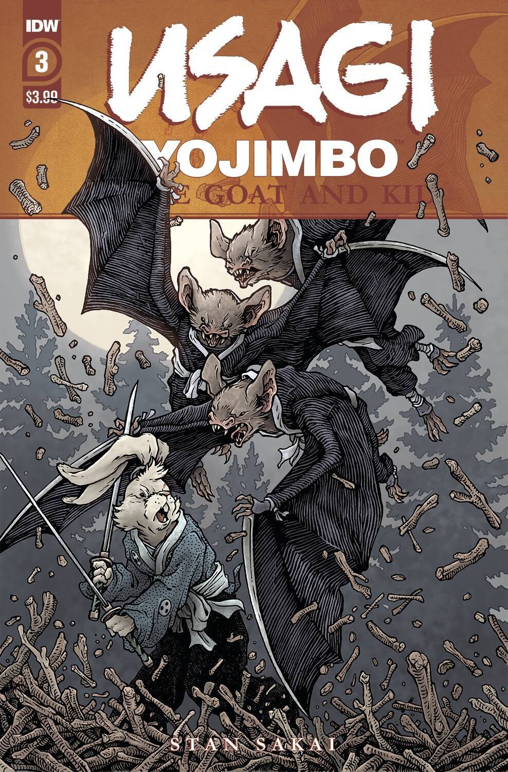USAGI YOJIMBO LONE GOAT &amp; KID #3