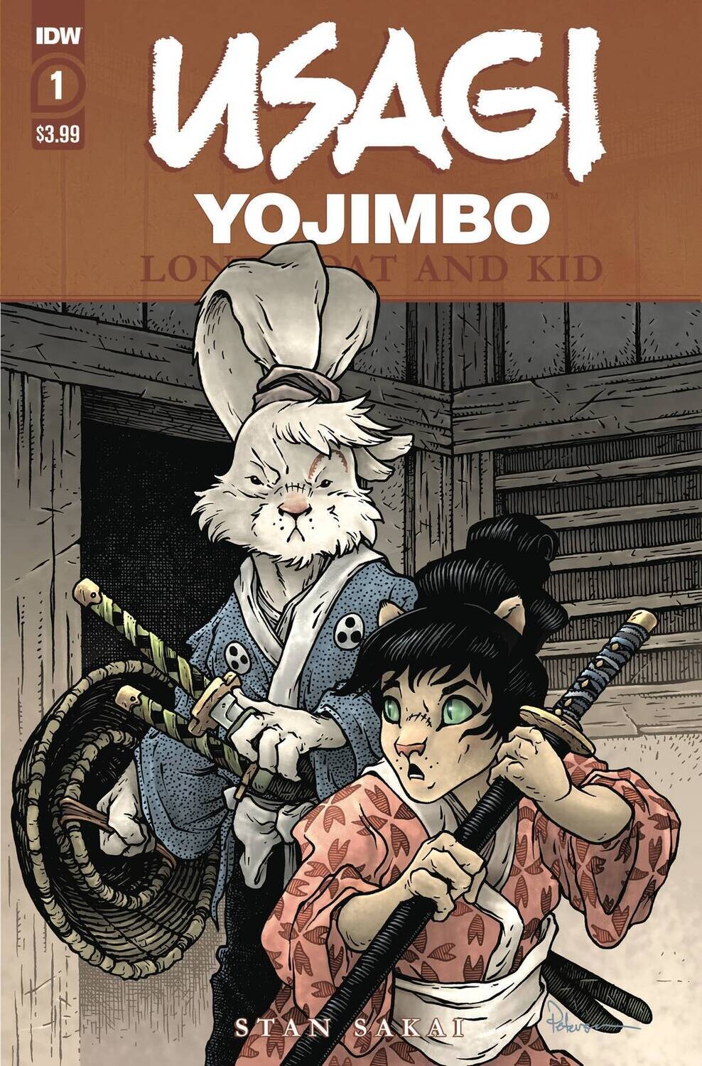 USAGI YOJIMBO LONE GOAT &amp; KID #1