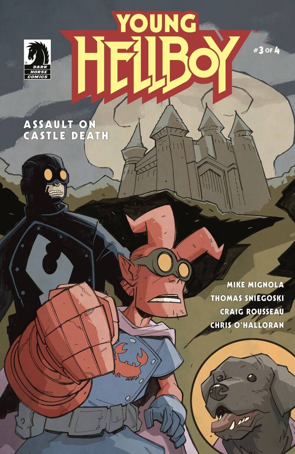 YOUNG HELLBOY ASSAULT ON CASTLE DEATH #3 CVR B