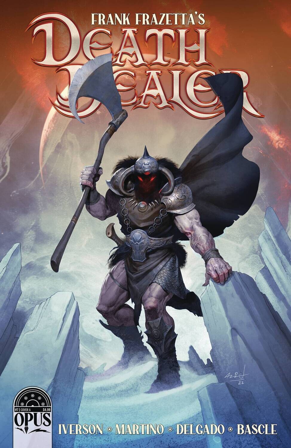 FRANK FRAZETTA DEATH DEALER (2022) #7