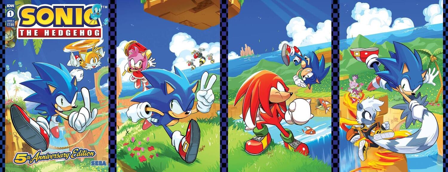 SONIC THE HEDGEHOG #1 5TH ANNV ED