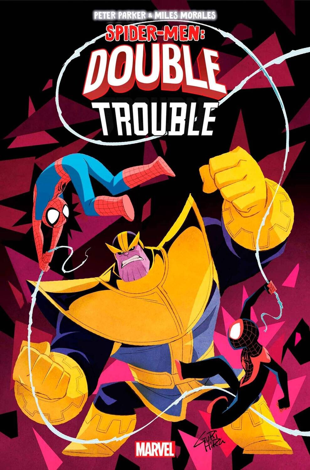 PETER PARKER &amp; MILES MORALES SPIDER-MEN DOUBLE TROUBLE TP