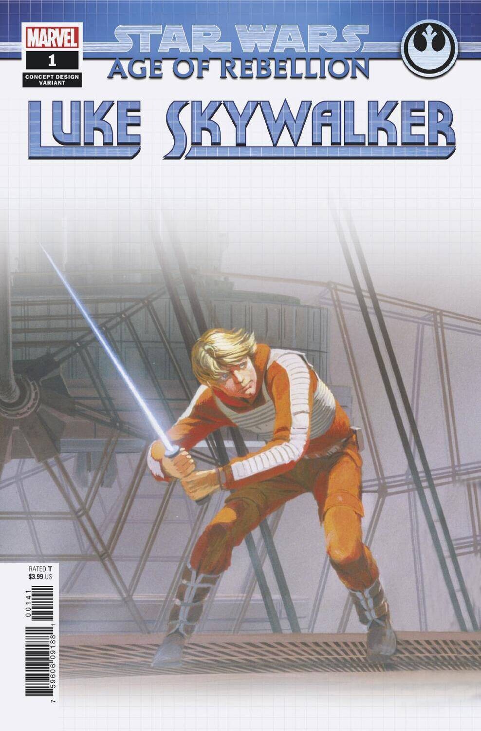 STAR WARS AGE OF REBELLION LUKE SKYWALKER (2019) #1 CVR D