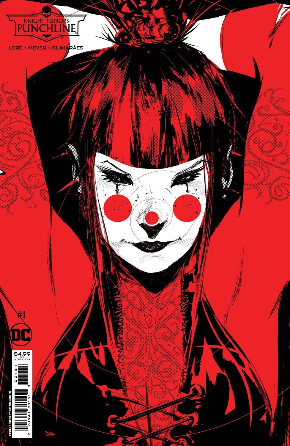 KNIGHT TERRORS PUNCHLINE #1 CVR F