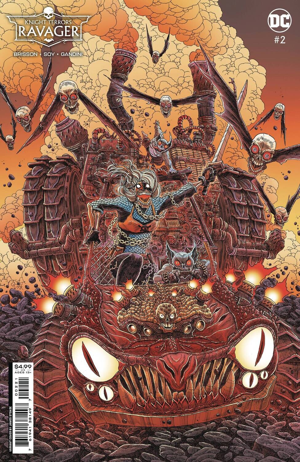 KNIGHT TERRORS RAVAGER #2 CVR B
