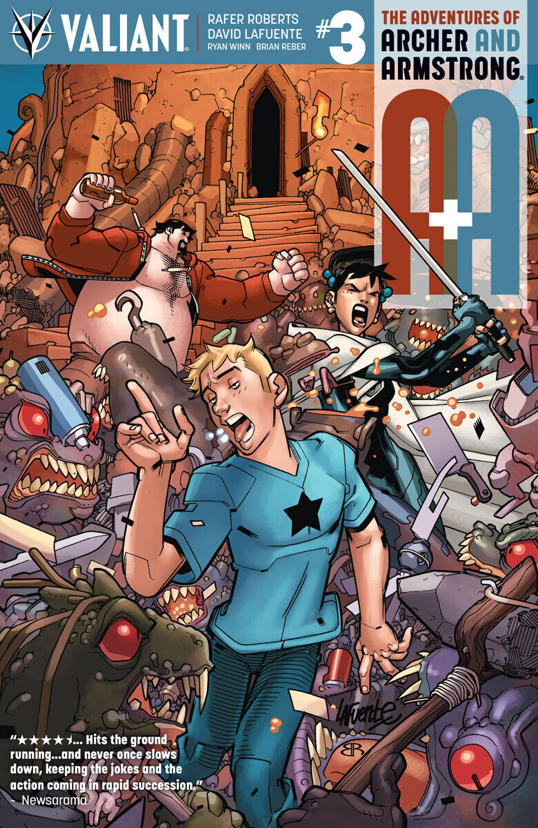 A&amp;A THE ADVENTURES OF ARCHER &amp; ARMSTRONG (2016) #3