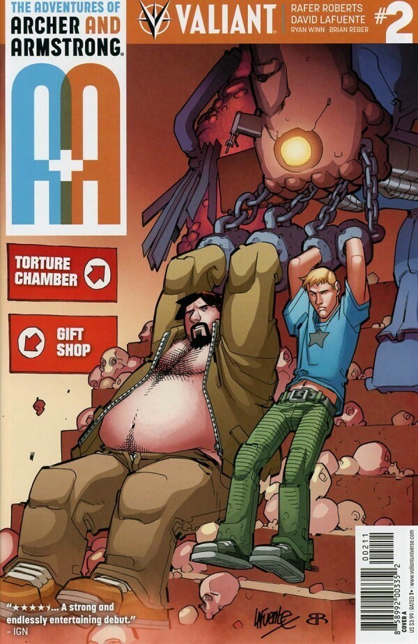 A&amp;A THE ADVENTURES OF ARCHER &amp; ARMSTRONG (2016) #2
