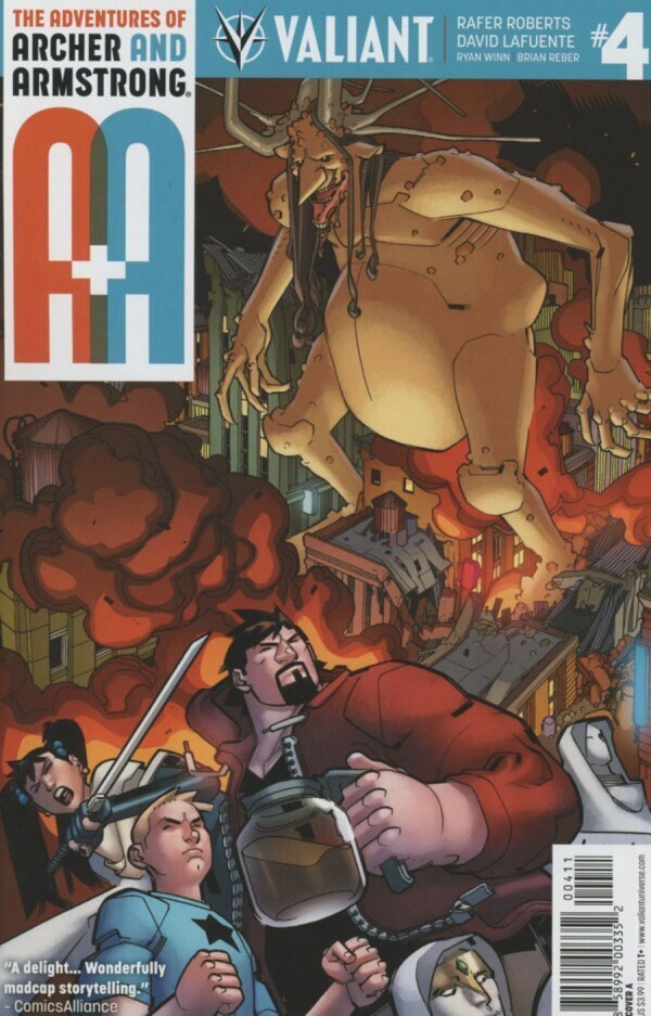 A&amp;A THE ADVENTURES OF ARCHER AND ARMSTRONG (2016) #4