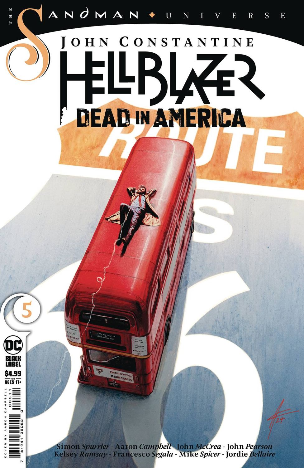 JOHN CONSTANTINE HELLBLAZER DEAD IN AMERICA (2024) #5