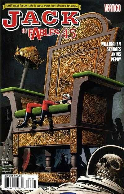 JACK OF FABLES (2010) #45